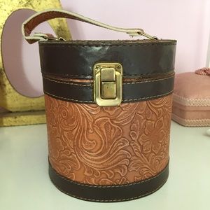 Vintage Tooled Leather Purse